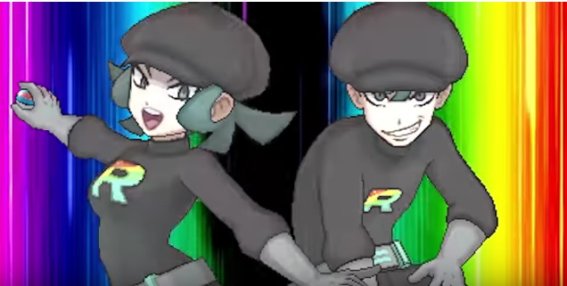 เปิดตัวทีม Rainbow Rocket ในเกม Pokemon Ultra Sun และ Ultra Moon