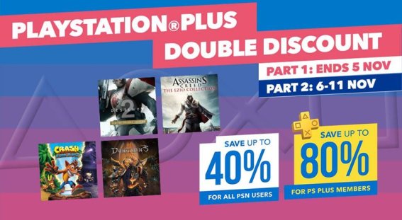 Sony ประกาศลดราคาเกมบน Playstation store สูงสุด 80% (โซน 3)