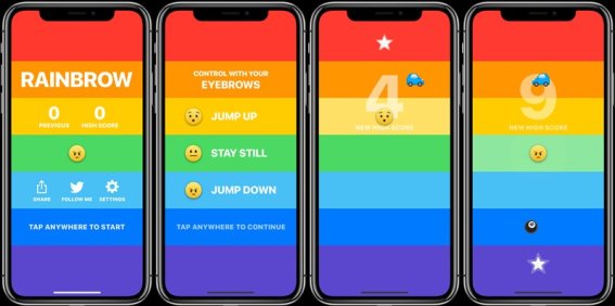 เปิดตัวเกมบน iPhone X ที่ใช้ คิ้ว เพื่อบังคับตัวละครในเกม