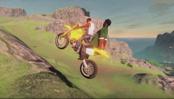 ชม Mods ใหม่เกม Zelda: Breath of the Wild ที่มีทั้ง GTA และ Sonic