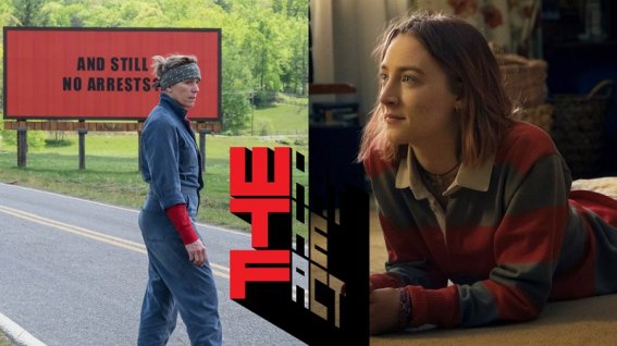 ประกาศรายชื่อผู้ชนะรางวัลลูกโลกทองคำ ครั้งที่ 75 : Lady Bird, Three Billboards ชนะเลิศหนังยอดเยี่ยม