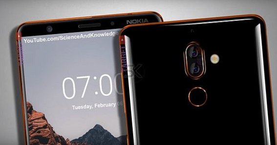 หลุดภาพทางการของ Nokia 7 Plus และ Nokia 1