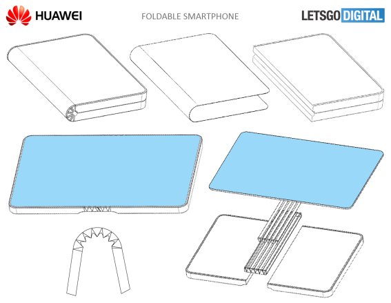 Huawei เอาด้วย! จดสิทธิบัตรพัฒนาสมาร์ทโฟนจอพับได้แล้ว