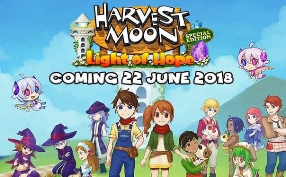 เกม Harvest Moon: Light of Hope บน PS4 , Switch เลื่อนวันวางขาย