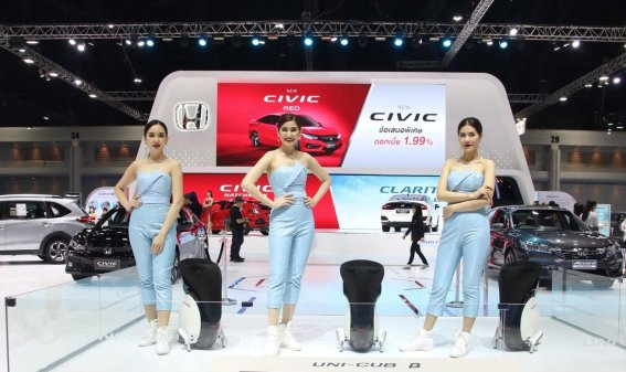 พาทัวร์เทคโนโลยีสุดล้ำที่บูธ Honda จากความฝันเพื่อการใช้ชีวิตที่ดี ในงาน Motor Show 2018