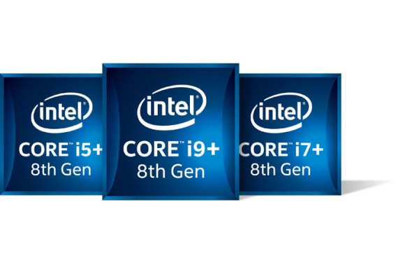 Intel announced in April 2018 that consumers will begin to see a new platform extension with Intel Core i5+, i7+ and i9+ badges on select systems. The new naming structure indicates a device that has the combination of Intel Core performance with the acceleration of Intel Optane memory. (Credit: Intel Corporation)