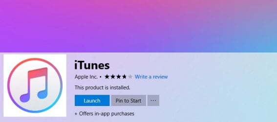 iTunes มาลงบน Windows Store แล้ว ติดตั้งสะดวกและรองรับ Windows 10 S