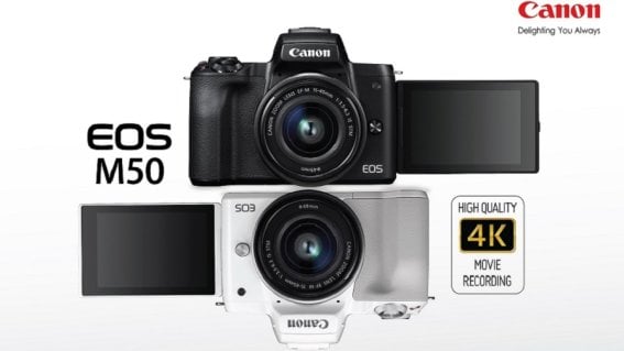 canon เผยโฉม EOS M50 กล้องมิเรอร์เลสคุณภาพจัดเต็ม ล่าสุดจากซีรีส์ M