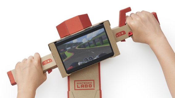 ชมการเล่น Nintendo Labo มอเตอร์ไซค์ ด้วยวิธีสุดประทับใจ