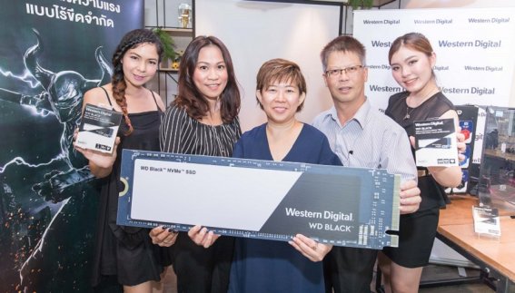 “Western Digital WD Black 3D NVMe SSD” ไดร์ฟประสิทธิภาพสูงเพื่อเกมมิ่ง พร้อมจำหน่ายในไทยแล้ว