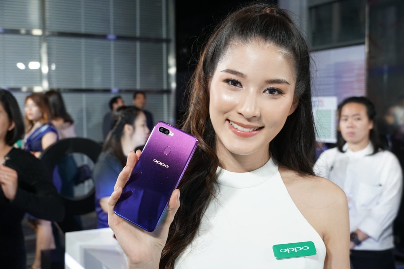 ยลโฉม OPPO F9 สีม่วง Starry Purple พร้อมเปิดตัวในไทยอย่างเป็นทางการ