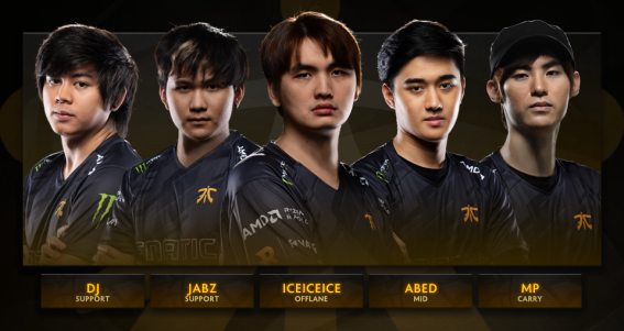 ทีม Fnatic ประกาศรายชื่อผู้เล่นใหม่ นำ Jabz และ iceiceice เข้าร่วมทีมลุย Season ใหม่ DOTA 2