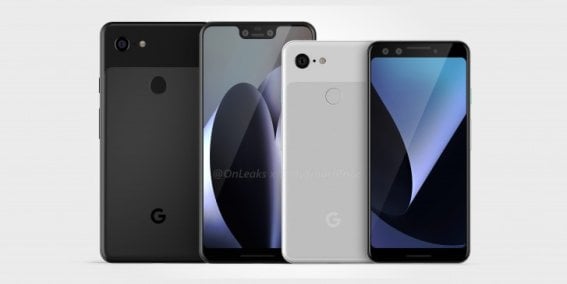 เผยภาพ Pixel 3 และ Pixel 3 XL ยืนยันรอยบากหนาของจริง!