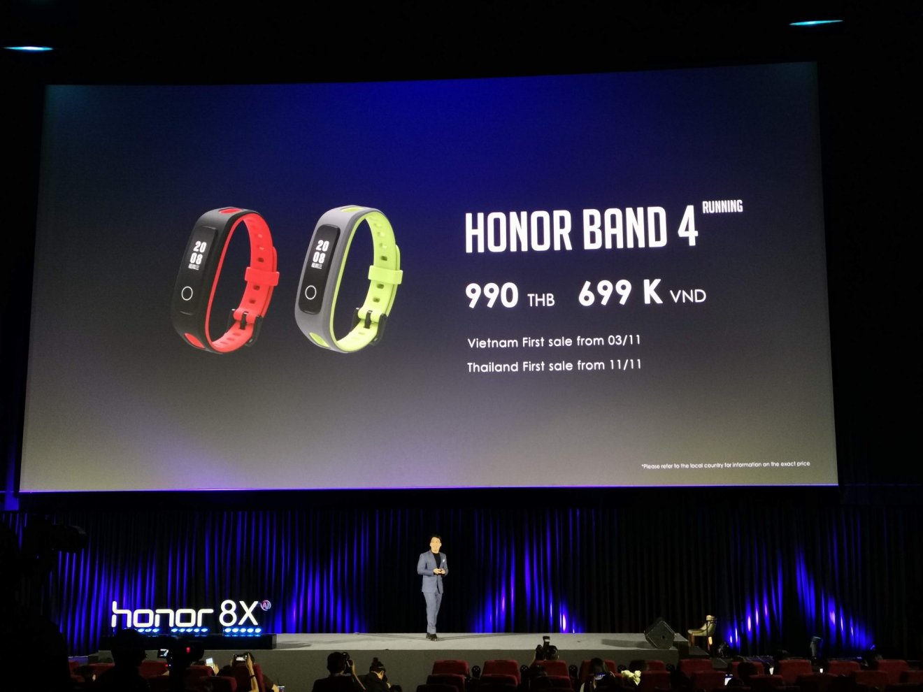 เปิดตัว Honor Band 4 Running สายรัดข้อมือสุขภาพเน้นการวิ่ง ราคาแค่ 990 บาท