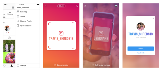 Instagram เปิดตัวฟังก์ชันเพิ่มเพื่อนใหม่ด้วย Nametag ไม่ต้องเสียเวลาพิมพ์ Username อีกต่อไป!