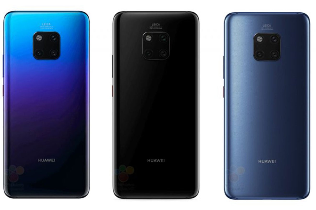 เผยภาพ Huawei Mate 20 Pro สเปกกล้องเทพ พร้อมราคาแบบชัดเจน!