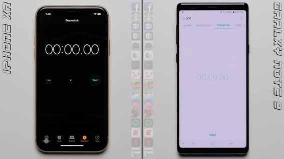 ดูกันชัดๆ! ทดสอบความเร็ว iPhone XR vs. Samsung Galaxy Note 9 …ใครเร็วกว่ากัน?