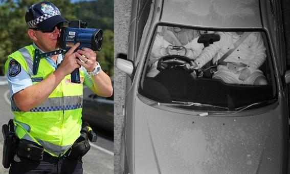 Australian Police Speedtrap Camera