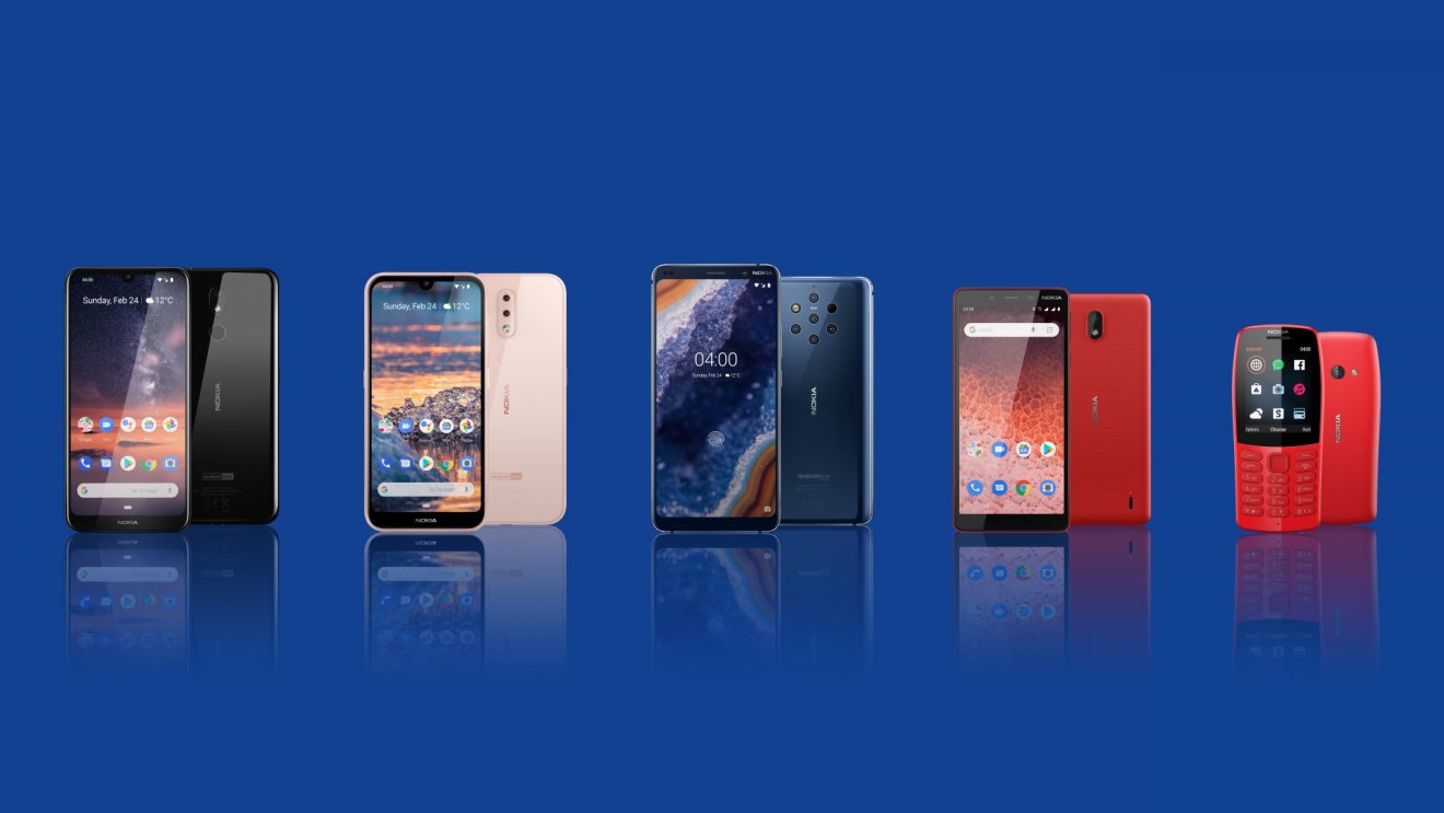 HMD เปิดตัว Nokia 4.2, 3.2, 1 Plus และ 210 ดีไซน์เรียบหรู ครอบคลุมทุกระดับสมาร์ทโฟน