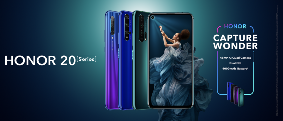 เปิดตัว สมาร์ทโฟนเรือธงใหม่ HONOR 20 Series จากตระกูล N-Series