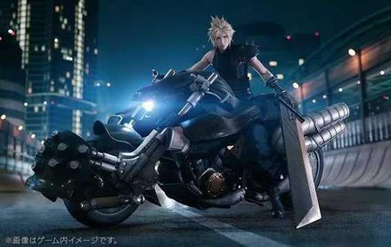 ชมคลิปตัวอย่างฟิกเกอร์ Cloud Strife & Hardy Daytona จาก Final Fantasy VII Remake