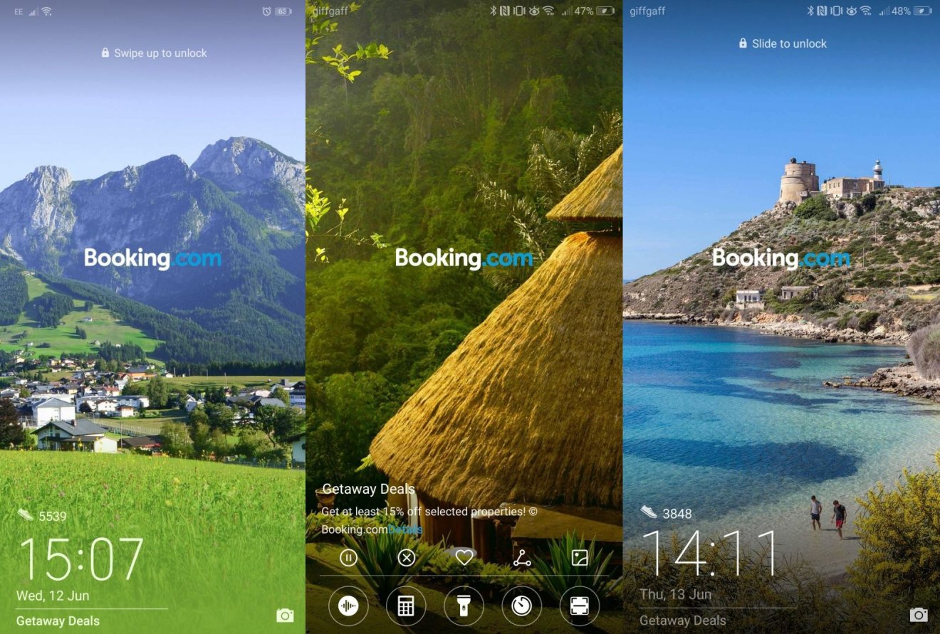 Huawei กล่าวขออภัยผู้ใช้งานกรณีมีโฆษณา Booking.com ปรากฏบน Lock screen พร้อมนำออกไปแล้ว