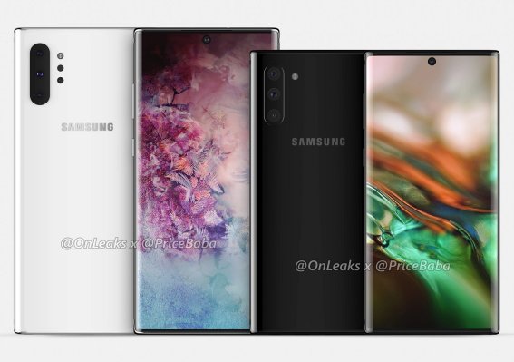 เผยภาพ Galaxy Note 10 อาจมีดีไซน์กล้องหลังคล้าย Huawei P30 Pro