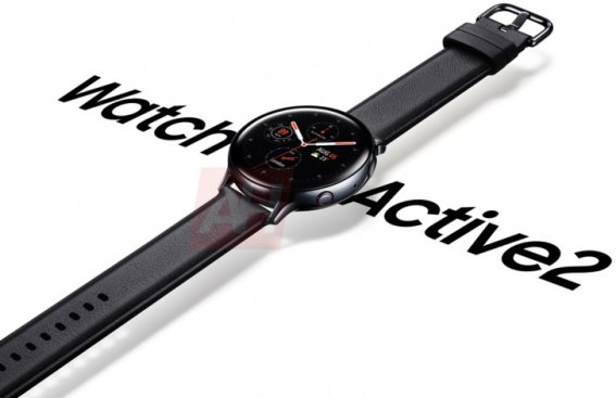 หลุดภาพเรนเดอร์จริง สมาร์ตวอตช์เน้นออกกำลังกาย Samsung Galaxy Watch Active 2