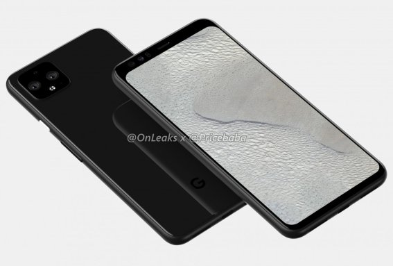 หลุดภาพเรนเดอร์ Google Pixel 4 XL ล่าสุด : เผยยังมีขอบจอ, ไม่มีติ่ง หรือรูหน้าจอ