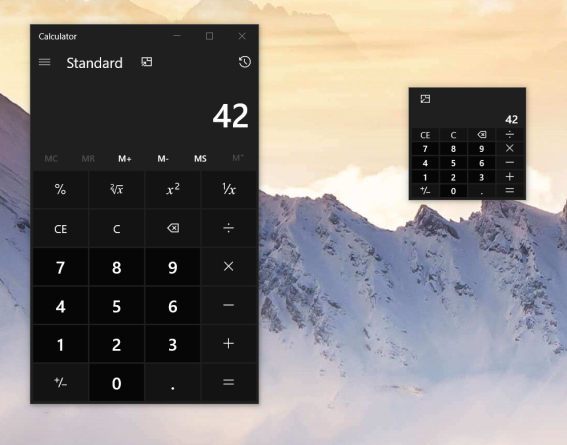 Microsoft เตรียมปล่อยฟีเจอร์ Always on Top ในแอปเครื่องคิดเลข