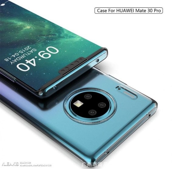 หลุดภาพ Huawei Mate 30 Pro จากผู้ผลิตเคส ยืนยันกล้องทรงกลม!