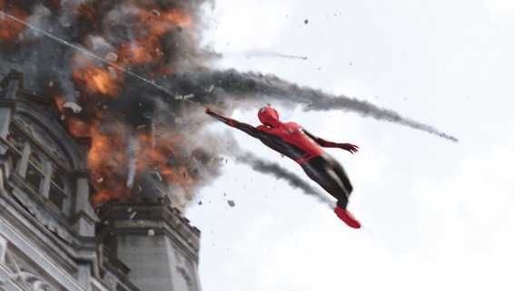 Spider-Man in Columbia Pictures' SPIDER-MAN: ™ FAR FROM HOME