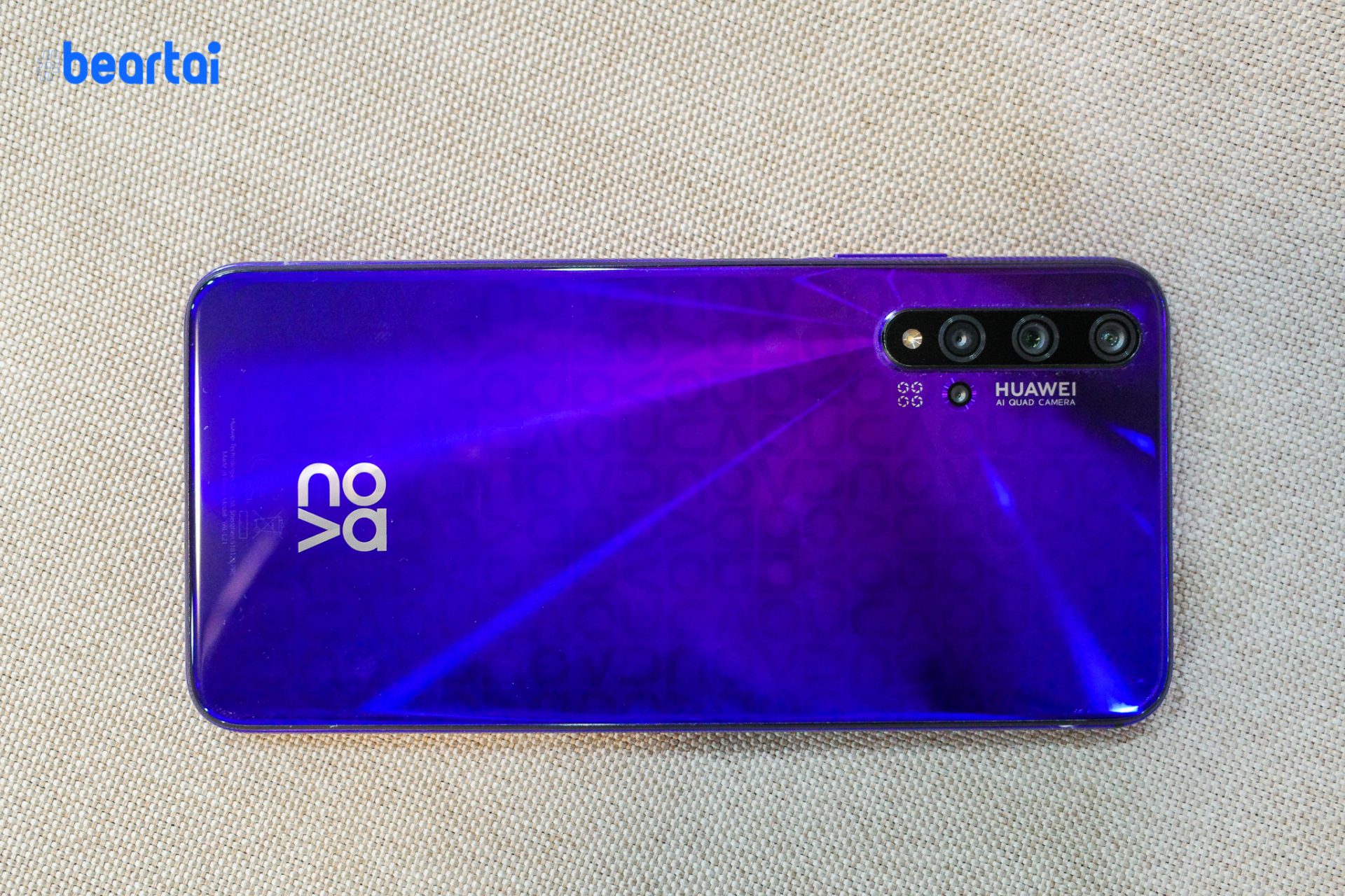 Huawei nova 5T Purple back