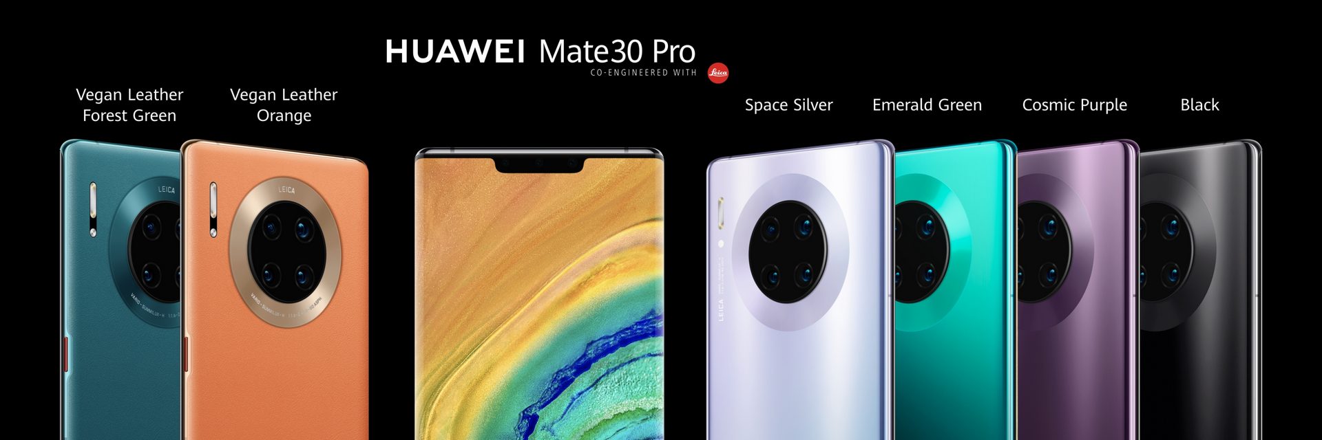 สีสันของ Huawei Mate 30 Pro