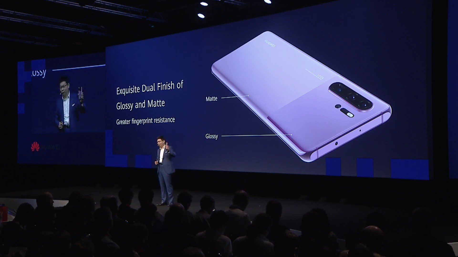 Huawei P30 Series: Mystic Blue & Misty Lavender