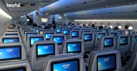 ที่นั่งใน Finnair Airbus A350-900 Economy Class