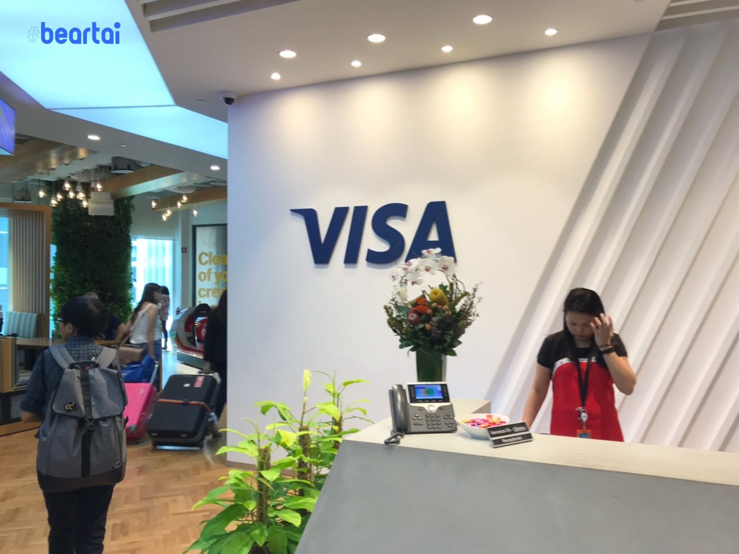 VISA Innovation Center ตั้งอยู่บนชั้น 8 ของอาคาร 71 Robinson Road