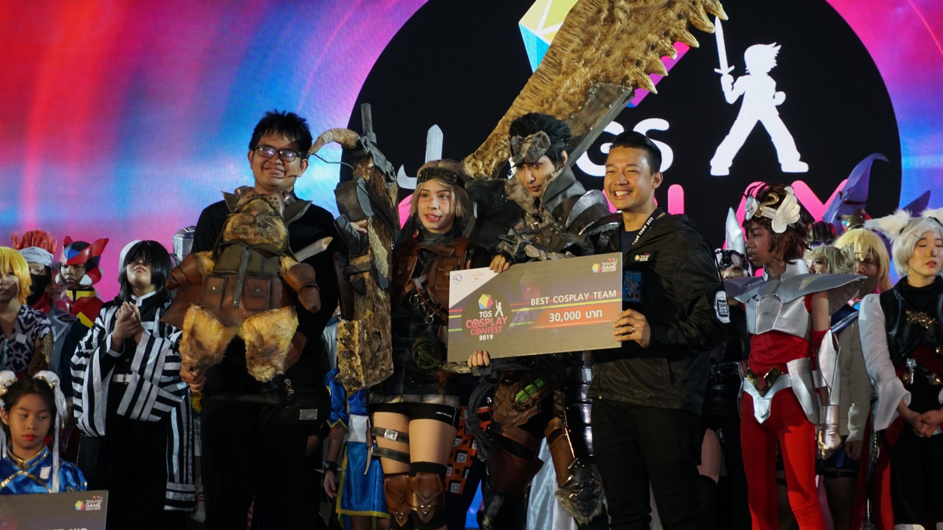 ผลการประกวด Cosplay Contest ภายในงาน Thailand Game Show 2019