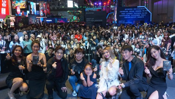 รักติดไซเรน วิ่งตรงดิ่งมาที่งาน Thailand Game Show ที่บูธ WD_BLACK