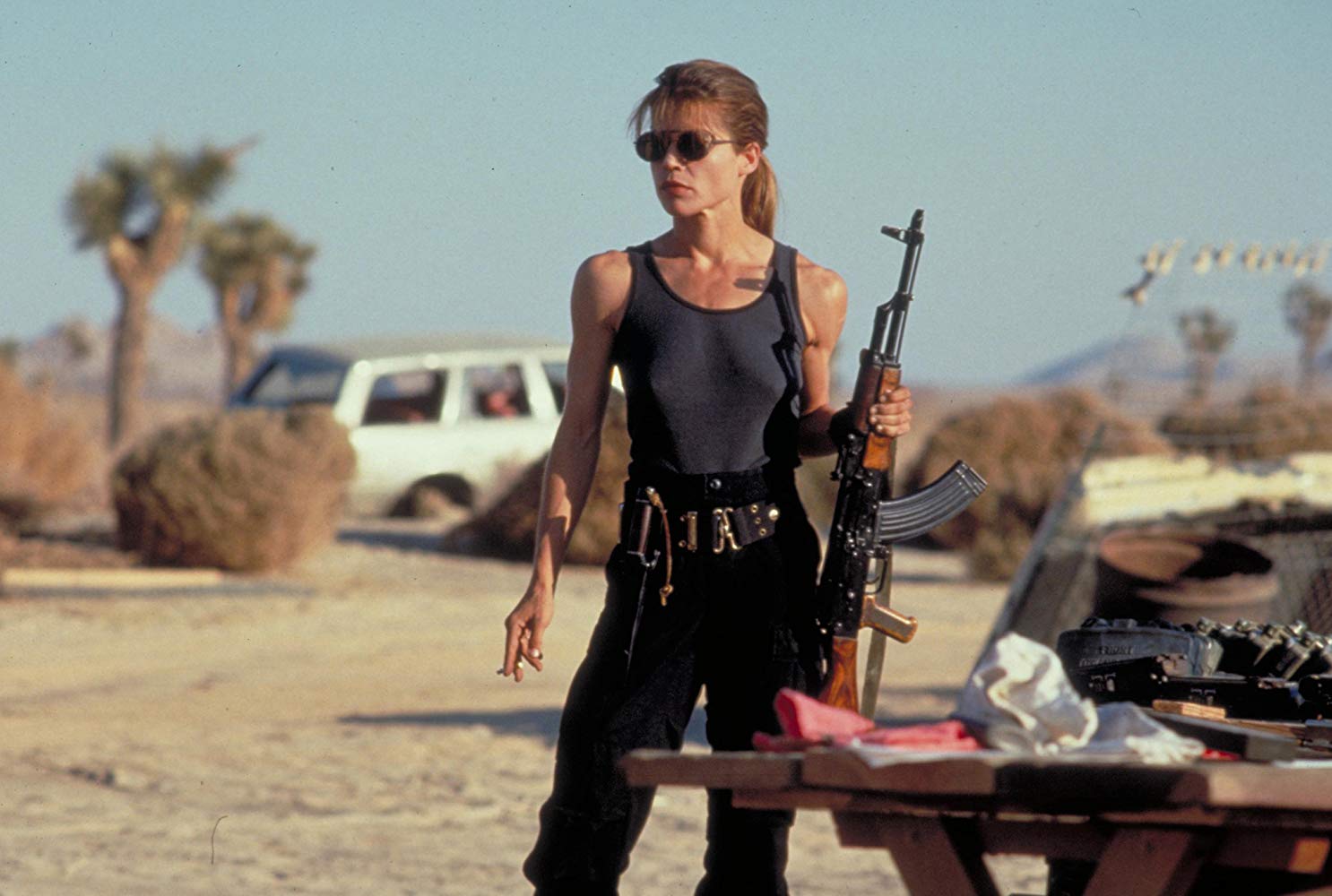 Sarah Connor ตัวละครหญิงแกร่งของ Linda Hamilton 