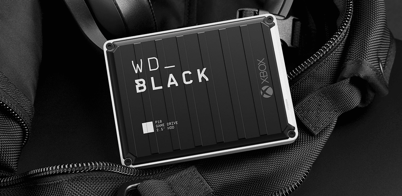 WD_Black™ P10 Game Drive สำหรับ เครื่อง Xbox One