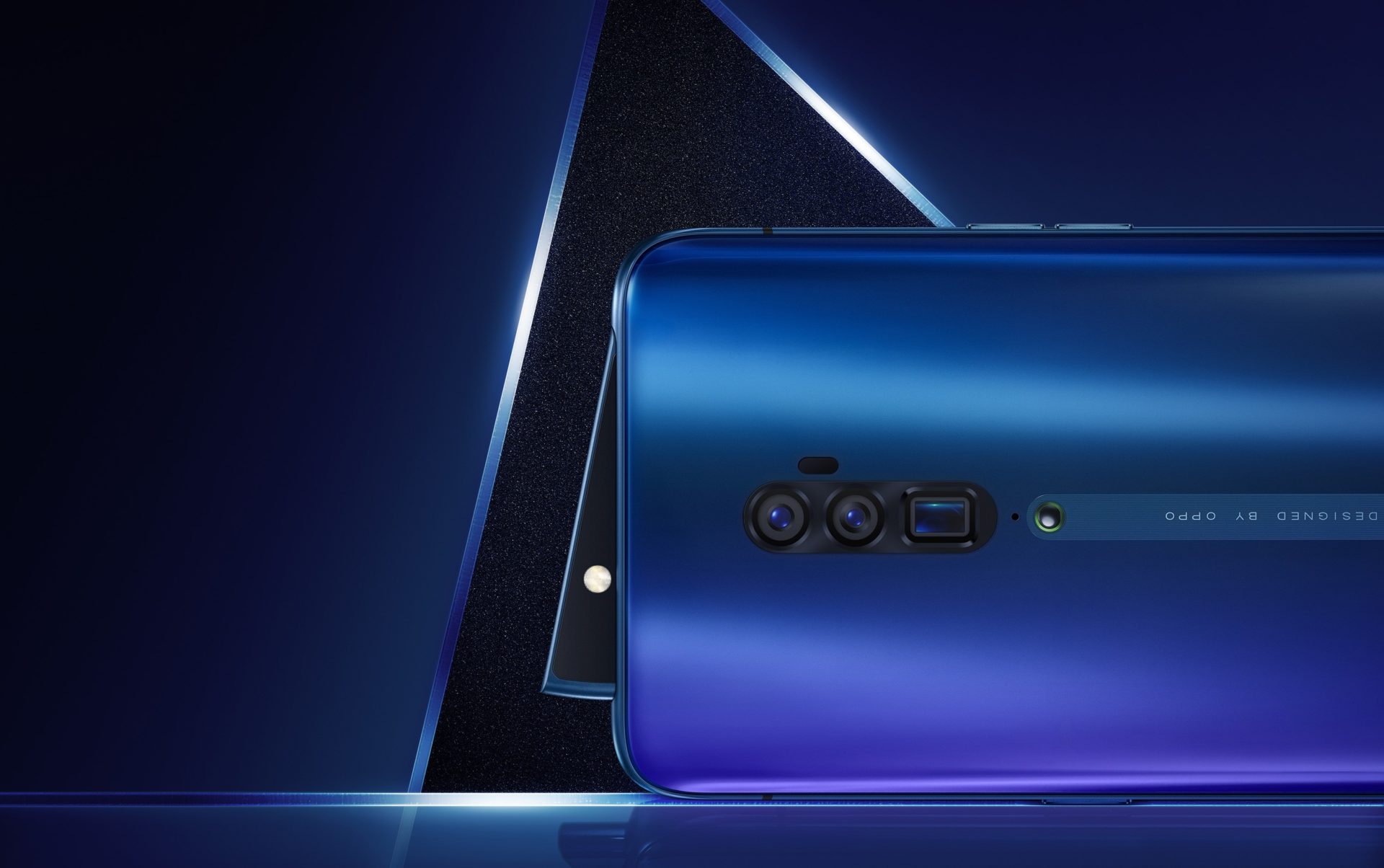 oppo reno smartphone Ocean Blue