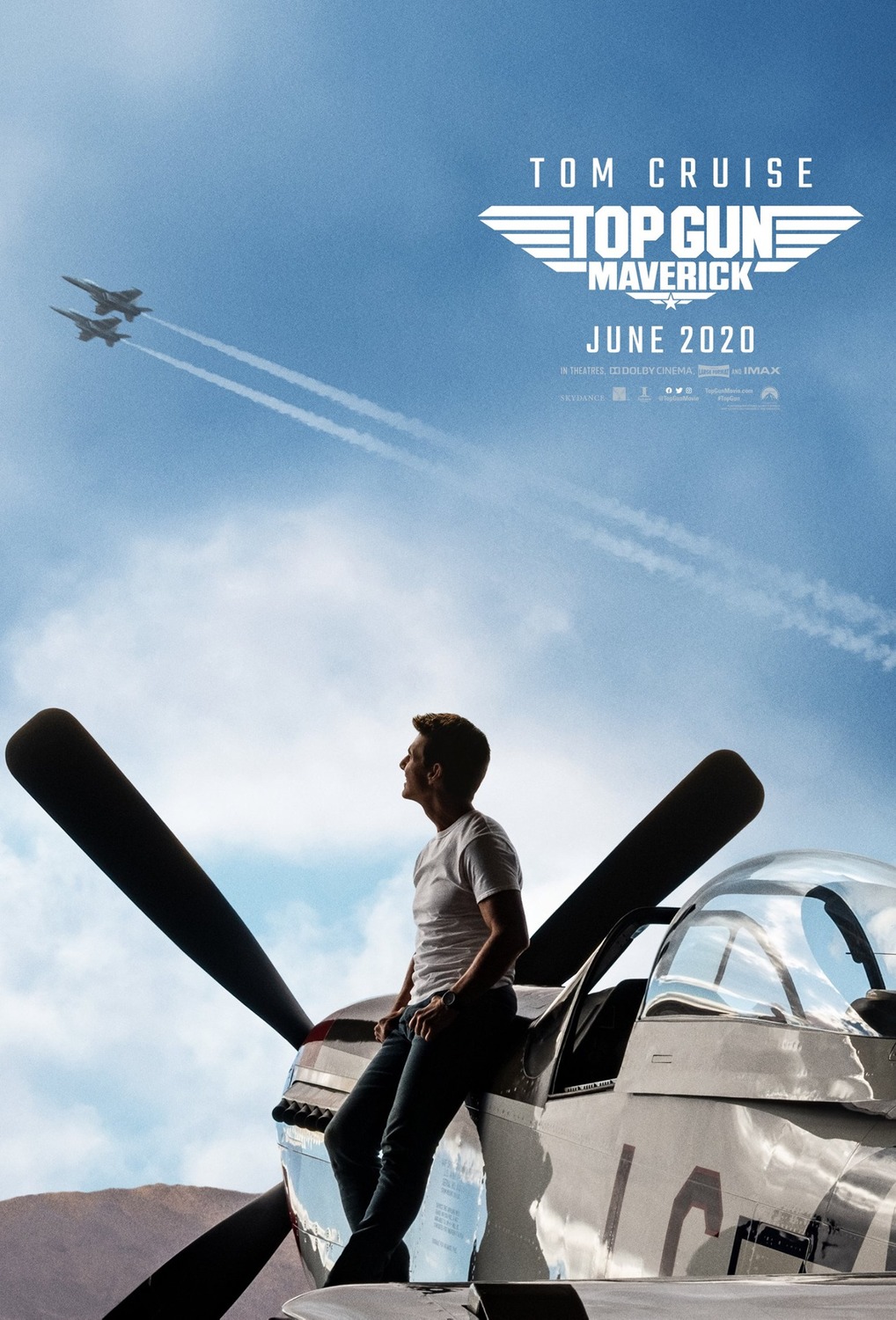 โปสเตอร์เวอร์ชันล่าสุดของ Top Gun: Maverick