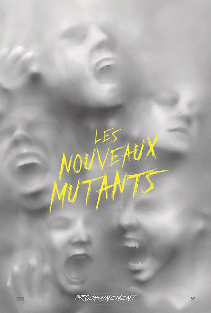 โปสเตอร์ฉบับแรกของ The New Mutants