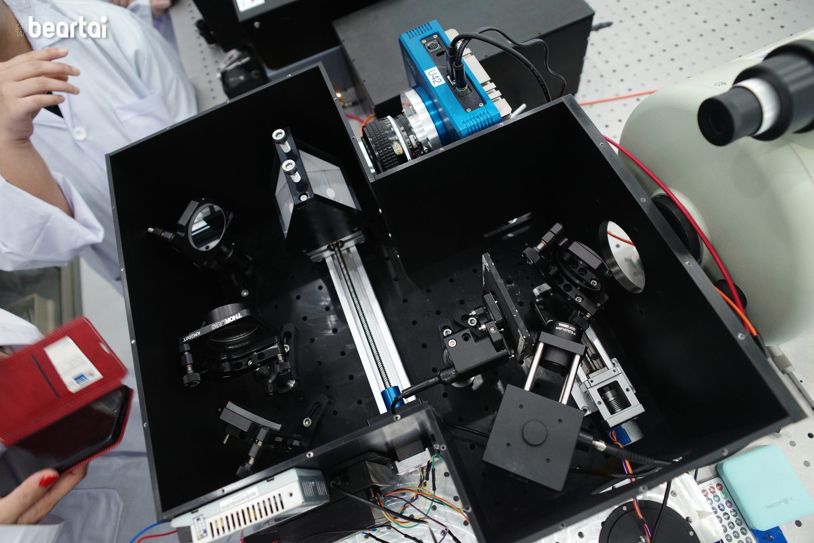 ต้นแบบของเครื่อง Spectrograph ที่กำลังศึกษา