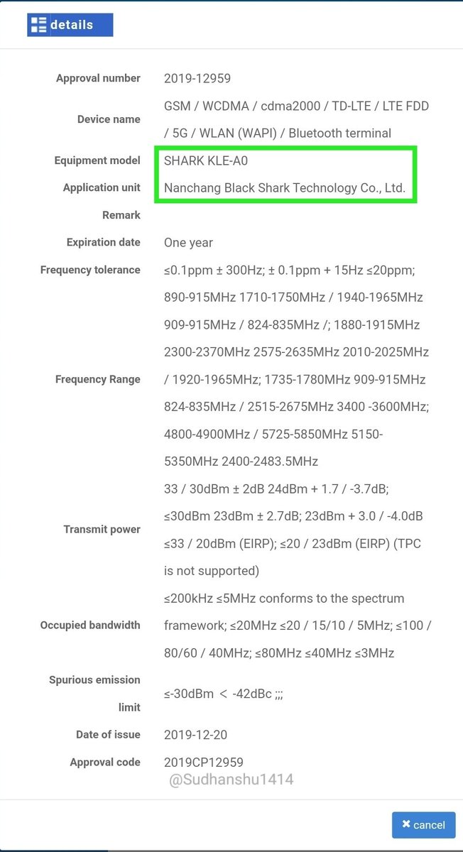 Xiaomi Black Shark 3 5G