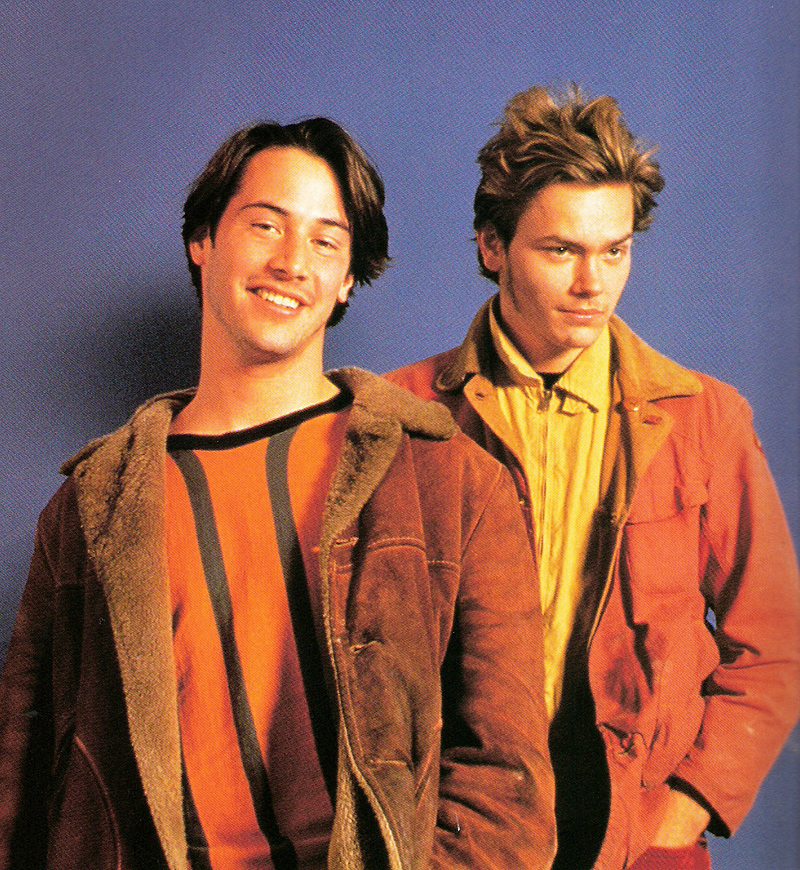 Keanu Reeves และ River Phoenix