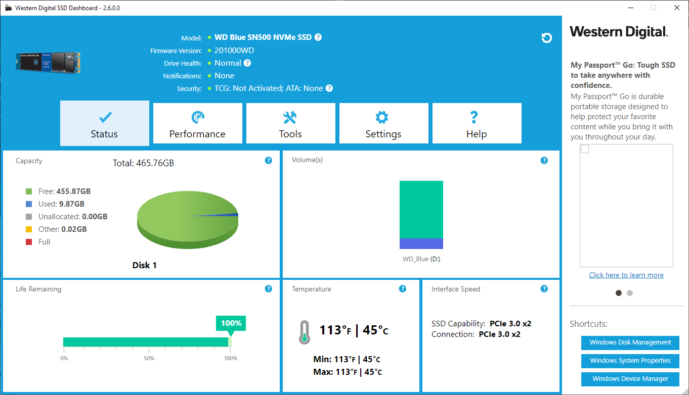 WD-SSD-dashboard