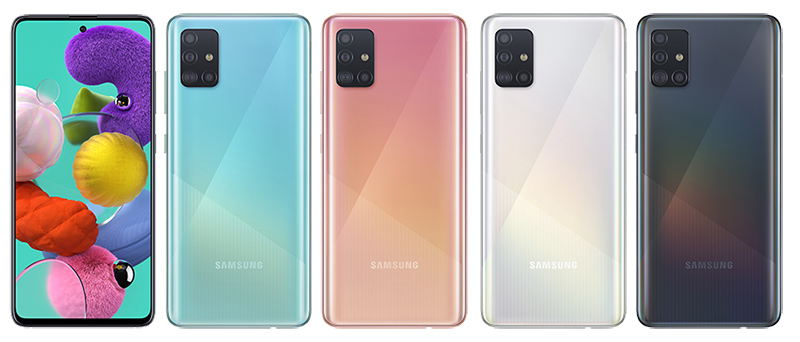 Samsung Galaxy A51 and A71