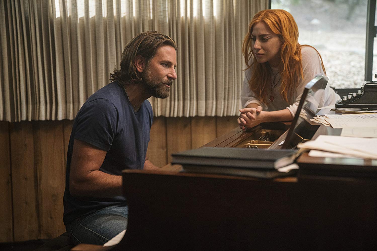 Bradley Cooper และ Lady Gaga ใน A Star is Born (2018)